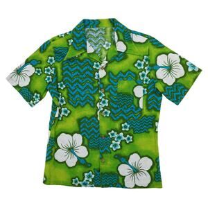 Vintage 70s Aloha Hawaiian Shirt Men's Small